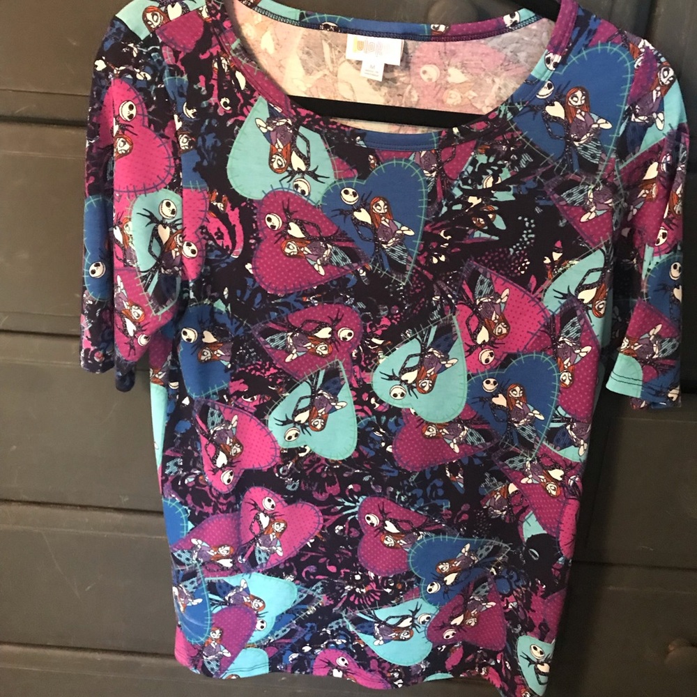 Lularoe nightmare before Christmas-Jack & sally